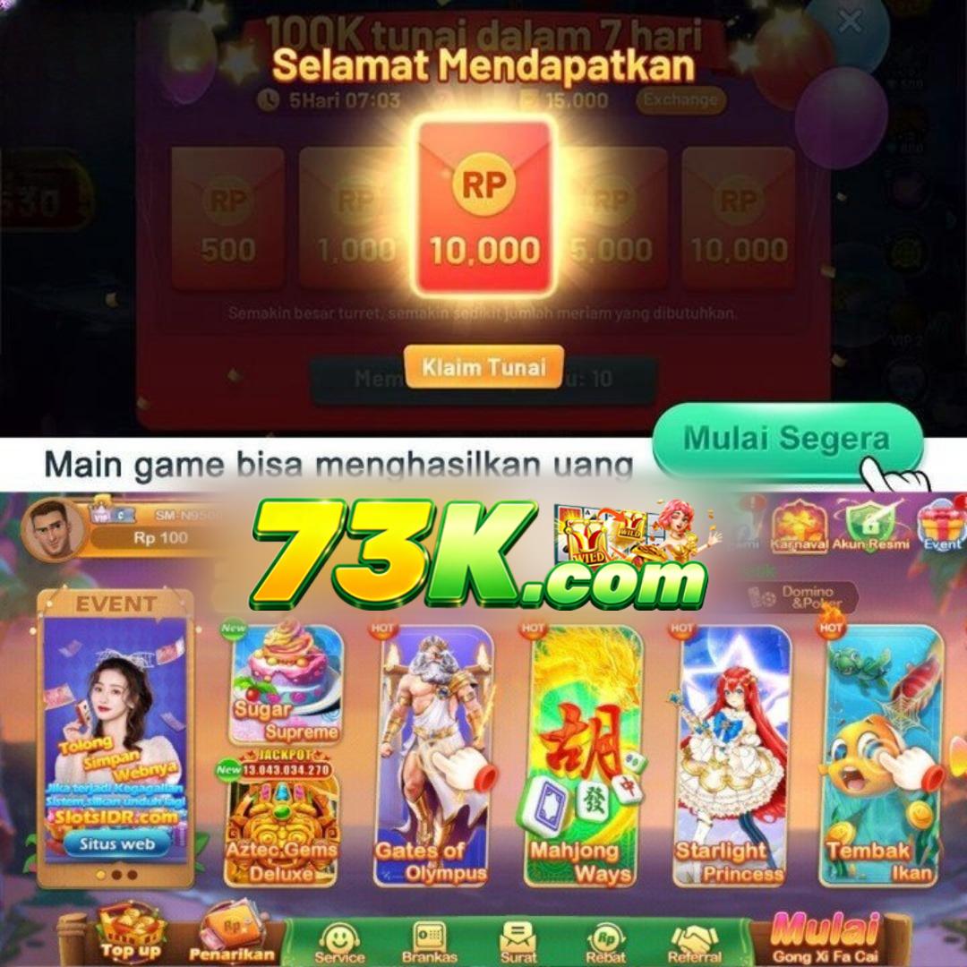 73K - Web Resmi 73k Download App Terbaru ⭐