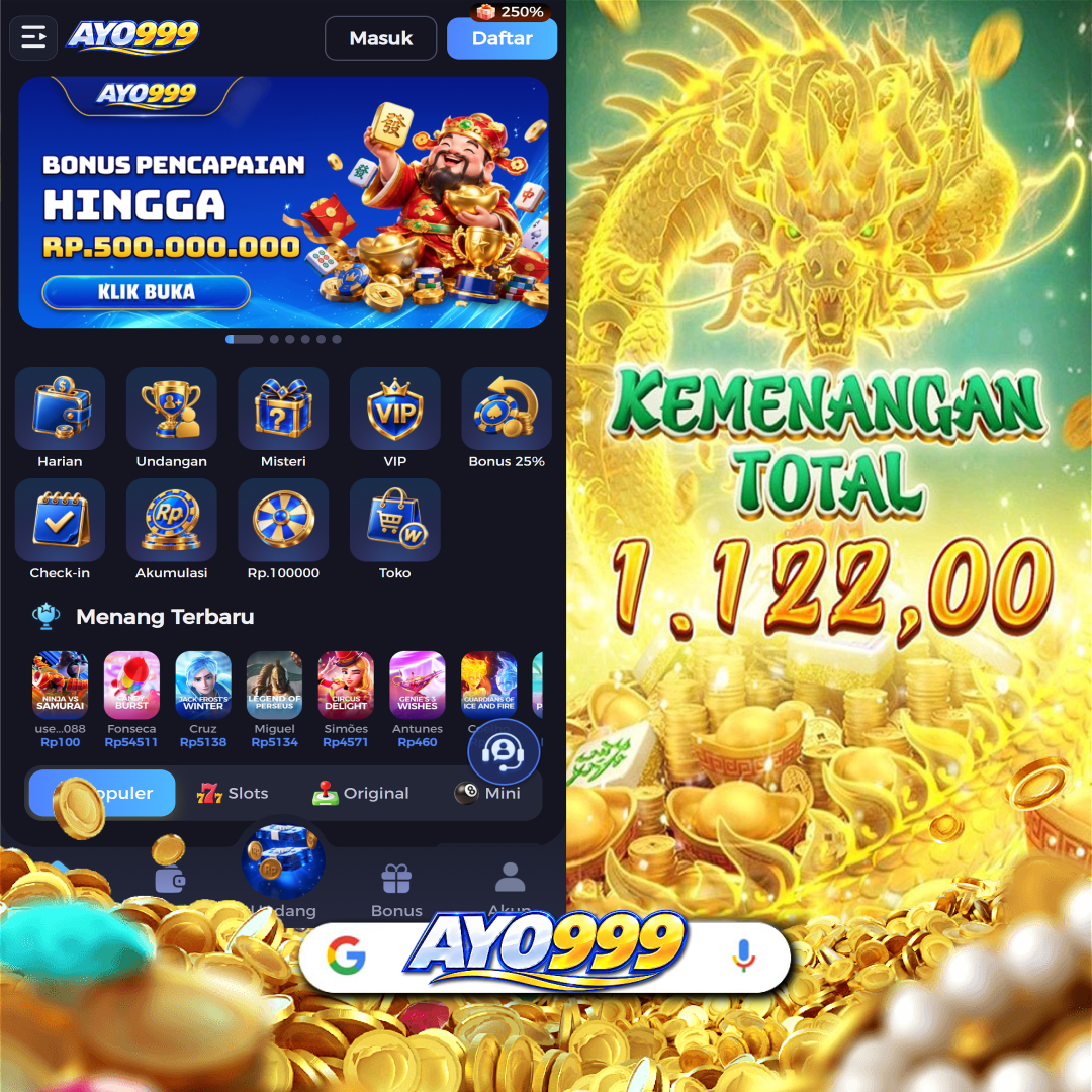 AYO999 - Login ayo999 Akun App Terbaru 🎯