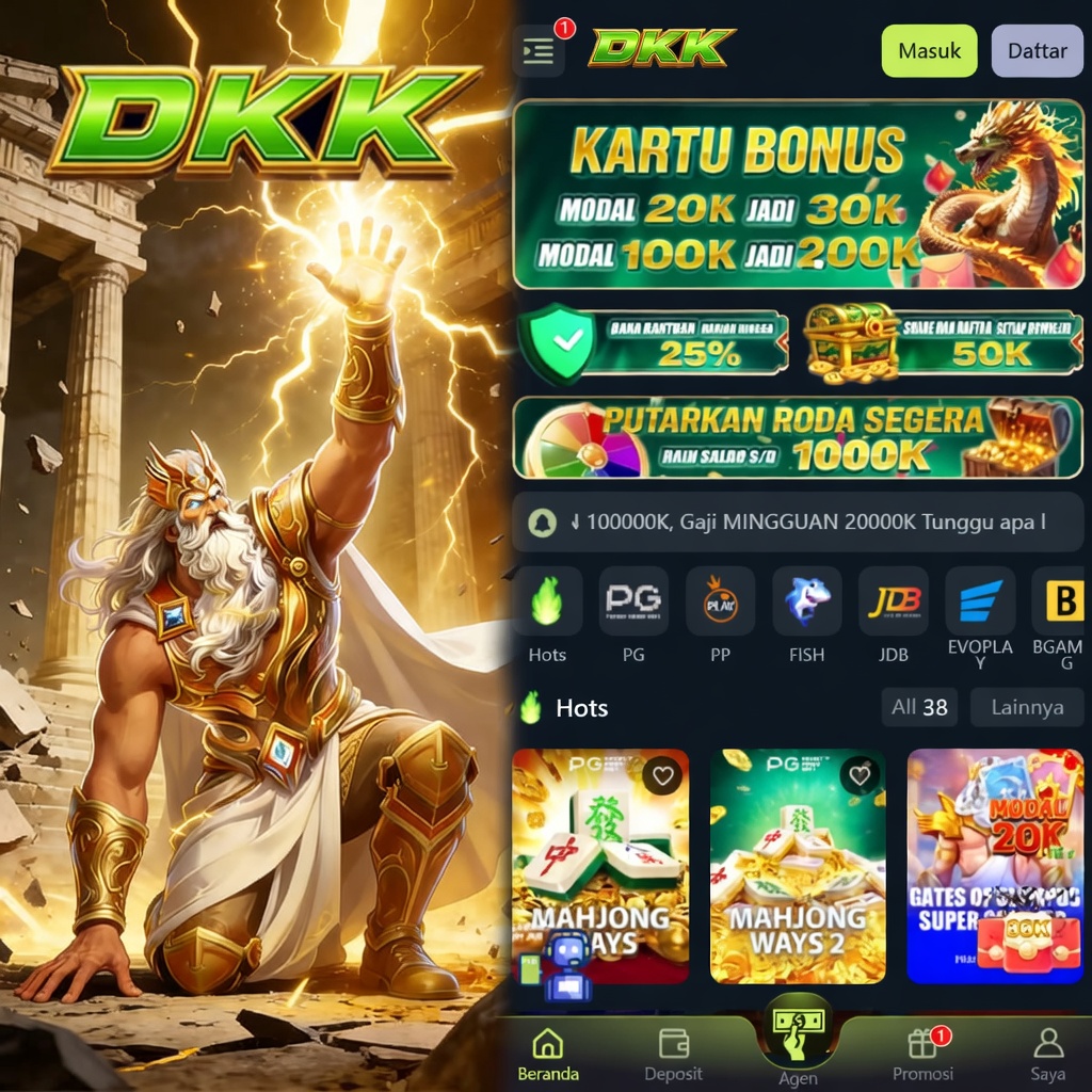 DKK - Situs Resmi dkk Unduh App & Akun Aman ⭐